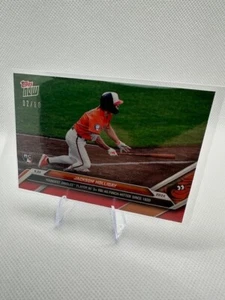 2024 Topps Now Jackson Holliday Red Parallel Rookie Card RC /10 Orioles #585 - Picture 1 of 2