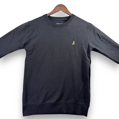 Brave Soul London Men's Size Medium M Pullover Hoodie Plain Black Long Sleeve - Image 1 of 4