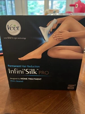 Veet Infini'Silk Pro 光性 IPL 脱毛系统 全新 带说明 — 第 1/4 张图片