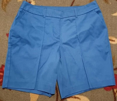 Worthington Womens Shorts Modern Fit Cobalt Blue Size 4 Stretch Pockets - Image 1 of 4