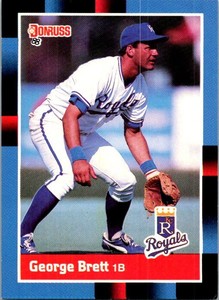 1988 Donruss George Brett  102 Kansas City Royals