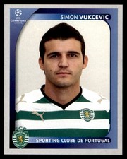 Panini Champions League (2008-2009) Simon Vukcevic Sporting Portugal #497