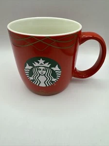 Tazza tazza sirena ceramica caffè rosso Starbucks 2020 festa 18 oz Natale - Foto 1 di 9