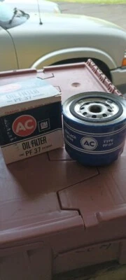 Масляный фильтр переменного тока P-37 1975 Buick Skyhawk Oldsmobile Starfire V6 231 новый из старых запасов - винтажный - Изображение 1 из 3