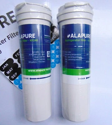 2x Fisher Paykel 836860 replacement, compatible, fridge, water filter cartridges - Image 1 of 4