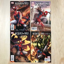 SPIDER-MAN India #1 2 3 4 Full Set 1-4 1st Appearance Of Pavitr Prabhakar 2005