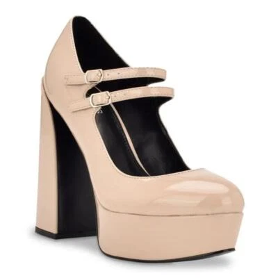 Guess Callyna Platform Mary Jane Heels Shoes Women's 9.5 Lolita Pastel Goth Sexy - Image 1 of 4