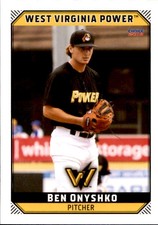 2019 West Virginia Power Choice #21 Ben Onyshko Ottawa Ontario Canada Card