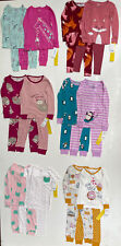 Carter's Long Sleeve Toddler Girl 2-4PC Long Sleeve Pajama Sets; Size 2T-4T, NWT
