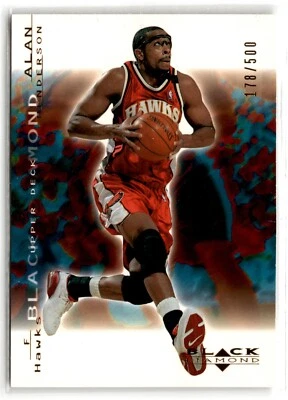 2000-01 Upper Deck Black Diamond Gold #2 Alan Henderson 178/500 (T25) - Image 1 of 2