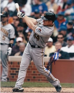 BRANDON MOSS   PITTSBURGH PIRATES   ACTION SIGNED 8x10 - Picture 1 of 1