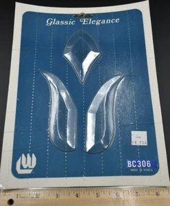 Glassic Elegance BC306 Tulip Bevel Cluster NEW - Picture 1 of 2