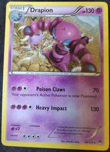 Drapion # 54/122 XY: Breakpoint Set Pokemon Sammelkarten TCG Game Rares NM/MINT - Bild 1 von 2