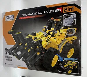 Building Blocks Construction Toy Vehicle Set, Wooden Grip&Dune Buggy 301 PCS - Picture 1 of 5