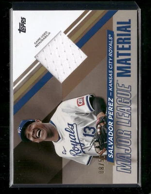 2024 Topps #MLMU-SP Major League Materials Relics Gold Salvador Perez #/50 - Image 1 of 2