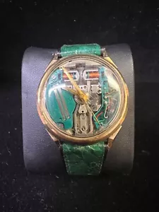 Vintage 1960s Bulova Accutron Spaceview | 10K Gold-Filled | Iconic Tuning Fork - Picture 1 of 5