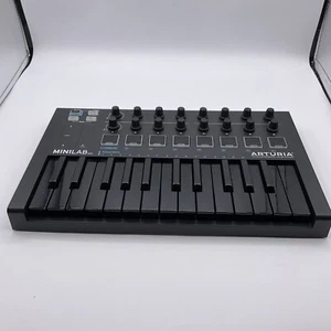 Arturia MiniLab MKII Universal MIDI Controller - Deep Black Edition - Picture 1 of 15