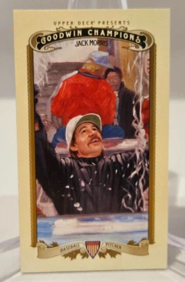 2012 Goodwin Champions JACK MORRIS #75 MINI - Image 1 of 2