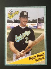 1998 Auburn Doubledays 40th Anniversary Ryan Dunn #29