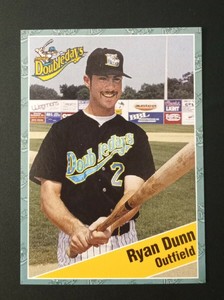 1998 Auburn Doubledays 40th Anniversary Ryan Dunn #29