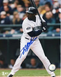 Mark McLemore Autographed 8x10 Seattle Mariners Free Shipping #S1908 - Picture 1 of 1
