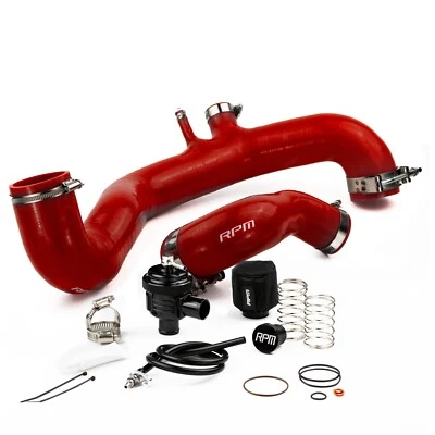 RPM Can-Am Maverick X3 Full Silicone Charge Tubes Kit W/ BOV R & RR - Imagem 1 de 4