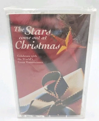 New & Sealed The Stars Come Out At Christmas Cassette Tape 1995 Holiday Music - Image 1 of 4