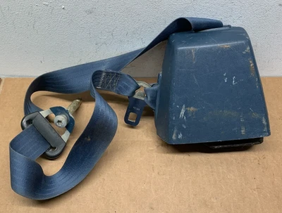 Chevy GMC CK1500 1988-1998 Silverado camión cinturón de seguridad pasajero retractor azul Foto 1 de 4