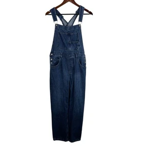 Free People We The Free Size Small Ziggy Denim Straight Leg Overalls Boho - Picture 1 of 14