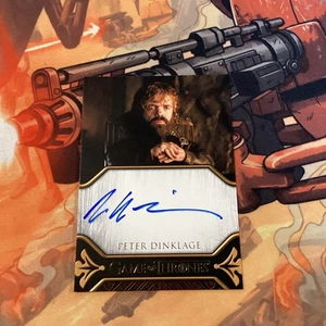 Game of Thrones Legends of the Realm Peter Dinklage Legacy Autograph SP #NNO - Picture 1 of 2