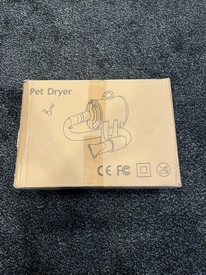 Blanlody 3800W Secadora de Acicalamiento para Mascotas Perros Soplador Calor Ajustable KQ-C9028III Velocidad Foto 1 de 3