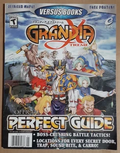 Grandia Xtreme Versus Books Official Strategy Game Guide W/Free Poster - Picture 1 of 3