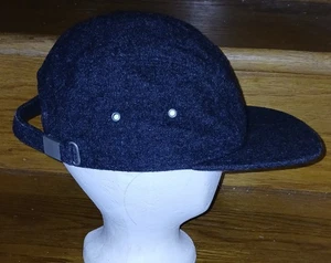 Everlane Baseballmütze Wolle 5 Panel Kappe Wollmischung anthrazit grau verstellbar  - Bild 1 von 5