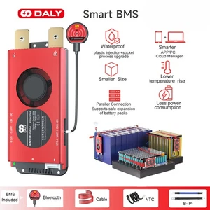 Daly Smart BMS 4S 12V 200A LiFePo4 Akku BMS with Balanced+Bluetooth Module - Picture 1 of 17