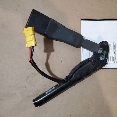 Dodge Grand Caravan 2011-2020 conjunto de hebilla de cinturón de seguridad eléctrico para conductor negro OEM Foto 1 de 2