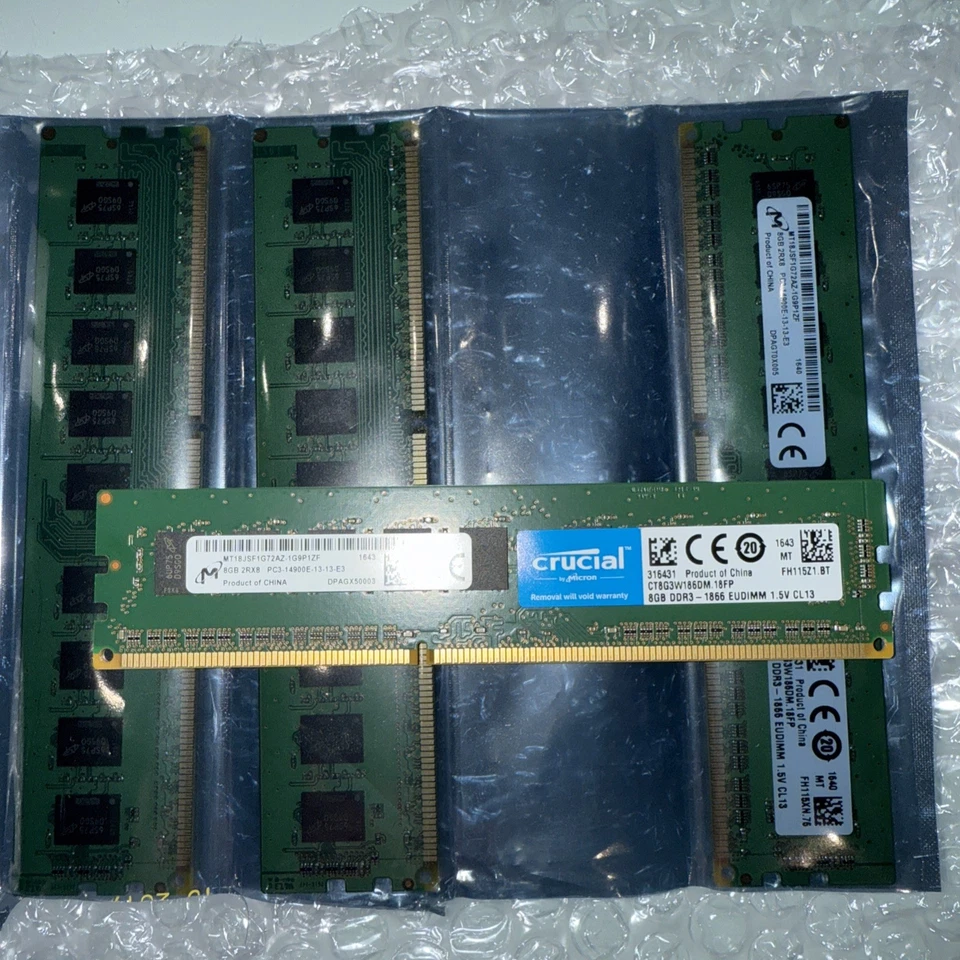 32GB 6,1  Mac Pro late 2013 Memory PC3-14900R - Image 1 of 4