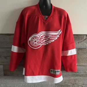 Reebok Detroit Red Wings NHL Jersey Men’s Large Vintage CCM Licensed (H1) - Picture 1 of 13