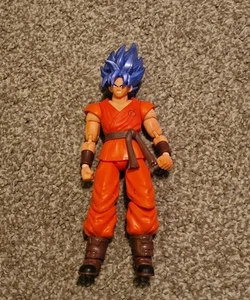 Dragon Ball Dragon Stars Super Saiyan Blue Kaioken × 10 Goku Rare SSGSS - Foto 1 di 2