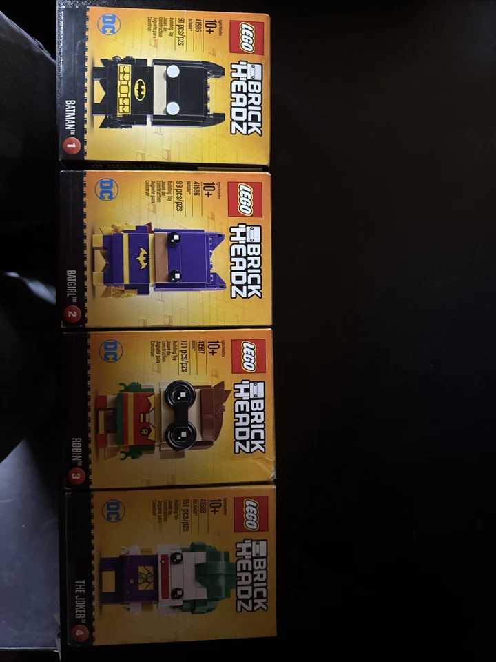 LEGO Brickheadz: LEGO Batman Movie 4 set lot🔥New & Sealed🔥 - Image 1 of 4