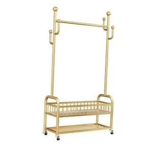 Garment Racks,on wheels,movable,Double Decker,Sturdy Metal Frame,Available for - Picture 1 of 7