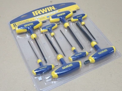 BRAND NEW Irwin T Handle Hex Key Set 8-piece 2mm – 10 mm - Image 1 of 4