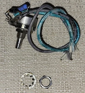 Lincoln 21842SP OEM Potentiometer, Drehzahlregelung, 500 Ohm Savory Merco - Bild 1 von 3
