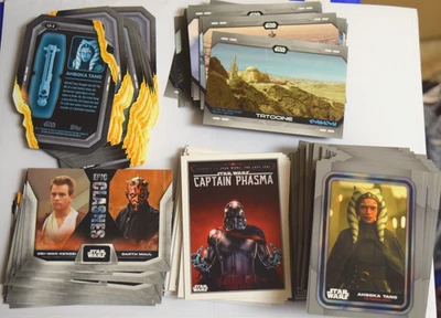 2023 TOPPS STAR WARS FLAGSHIP TRADING CARDS COMPLETE 200-CARD MASTER SET  MINT!! - Image 1 of 2