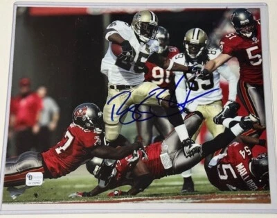Фотография Реджи Буша из New Orleans Saint с автографом 8x10 (GA) - Изображение 1 из 2