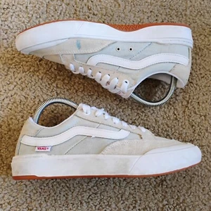 Vans Berle Pro Waffle Control Skate Shoes Men's Size 6.5 Women 8 Tan Light Blue - Picture 1 of 12