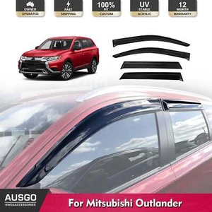 AUSGO Luxury Weather Shields for Mitsubishi Outlander 2012-2021 Weathershields - Picture 1 of 8
