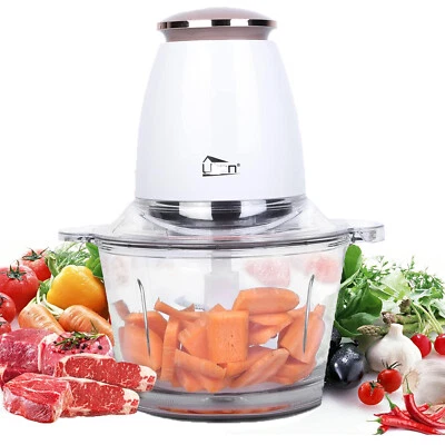1.5L Multi Zerkleinerer Elektrisch Gemüse Multihacker Häcksler Zwiebelschneider - Bild 1 von 4