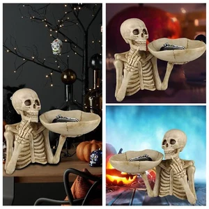 Deko Obstteller Gothic Schlüssel Snack Aufbewahrungsschale Halloween Deko - Bild 1 von 13