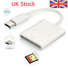 USB 3.0 To Card Reader AdapterType-C For Apple iPad Macbook Pro Android Tablet