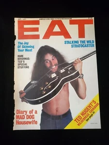Ted Nugent Satirical MAGAZINE  PAGE ONLY.  Sept. 1977. TORN FROM A MAGAZINE - Picture 1 of 2